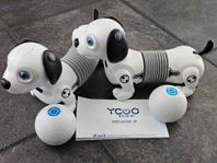 Två stycken robothundar - YCOO Robo Dackel Jr. 