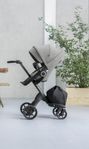 Stokke Xplory med babyskydd och tillbehör