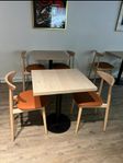 Snygga Design Bord & Stolar till Café Restaurang Nyskick