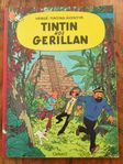 Tintin hos Gerillan 1upplagan 1976 Äventyr Hergé Serie