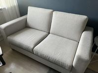 Superfin 2-sits soffa, beige