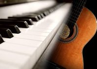 gitarr och piano lektioner 