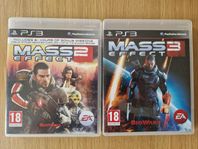 Mass Effect 2 och 3, PS3 