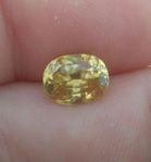 3,20 carat gul zircon 