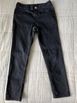 Jeans svarta H & M stl 158