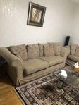 2000kr/ ,soffan,beige 3 sitt,Mio