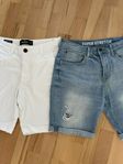 Shorts vita och jeansshorts strl 30