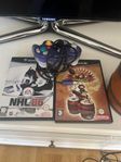 Nintendo Gamecube, originalkontroller, 2 spel