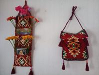 orientalisk axel väska
