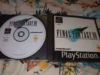 Final Fantasy VII i fint skick inklusive instruktionsbok