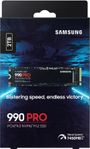 samsung 990 pro 2tb helt nytt oöppnad