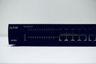 ZyXel GS1910-24 Switch + Cat6 24 Patch panel