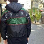 Supreme Sports Piping Puffy Jacket