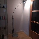 Professionell GOLVLAMPA industriell IKEA design i metall.