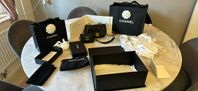 Chanel väska Chanel korthållare och Louis Vuitton väska