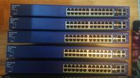 Netgear 24+4 portars POE server switch.