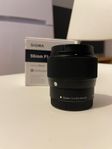 SIGMA lens 56mm F1.4 (DC DN)