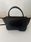 ATP ATELIER Arezzo Black Leather Handbag