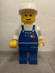 stor Lego figur butiksdisplay 