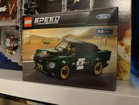 oöppnad Lego speed Champions Ford mustang 