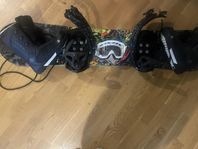 snowboard och boots i storlek 42