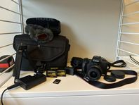 Cannon M50 + Videomic PRO+