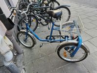 Monark trehjuling blå vuxen