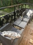 Balkong möbler - Loungegrupp