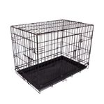 L dog cage