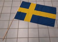 STORA HANDFLAGGOR ¤ FLAGGA ¤ SVERIGE ¤ STUDENT ¤ FOTBOLL