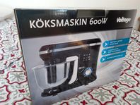 Köksmaskin ny i kartong 600 W,kraftfull motor 6-hastigheter