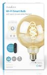 LED-glödlampa med filament (Nedis SmartLife)