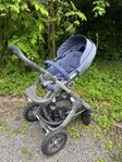 stokke barnvagn + konges Sjold babynest 