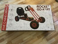 NY Rocket Pedal Röd Go-Kart Trampbil Pedalbil Bil Kart Barn