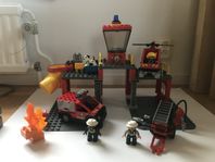 Lego duplo: brandstation, byggarbetsplats