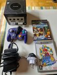 Nintendo Gamecube + 2 spel