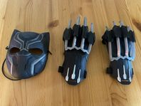 Black panther mask och klor