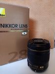 Objektiv Nikon 28 mm