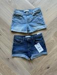 Jeans shorts barn  strl 128 (paketpris)
