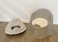 Babybjörns potta/pottstol och praktisk toalettsits