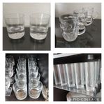 Diverse glas Orrefors, Kosta boda, Vinglas Ölglas Champagne