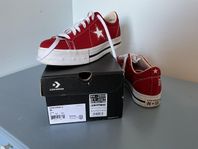 converse one star platform ox trainers 