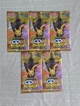 Pokémon  5-pack Boosters Tag Team GX Sm12a Japanska kort