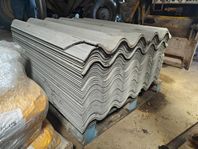 Fibercement vågskivor grå 16 styck 