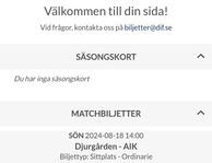 2 x DIF - AIK 18/8