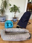 Babysitter Babybjörn, babynest och Bumbo-stol