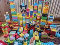 Duplo Toystory, Cars, Frost, Mickeymassa klossar + platta