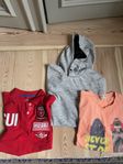 3 plagg piké t-shirt hoodie