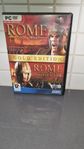 Pc-spel Rome Total war. + Expansion Barbarian Invasion. 
