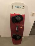 Kold Polar Kitesurf Pro Board 135x40 + Ratchet Binding
